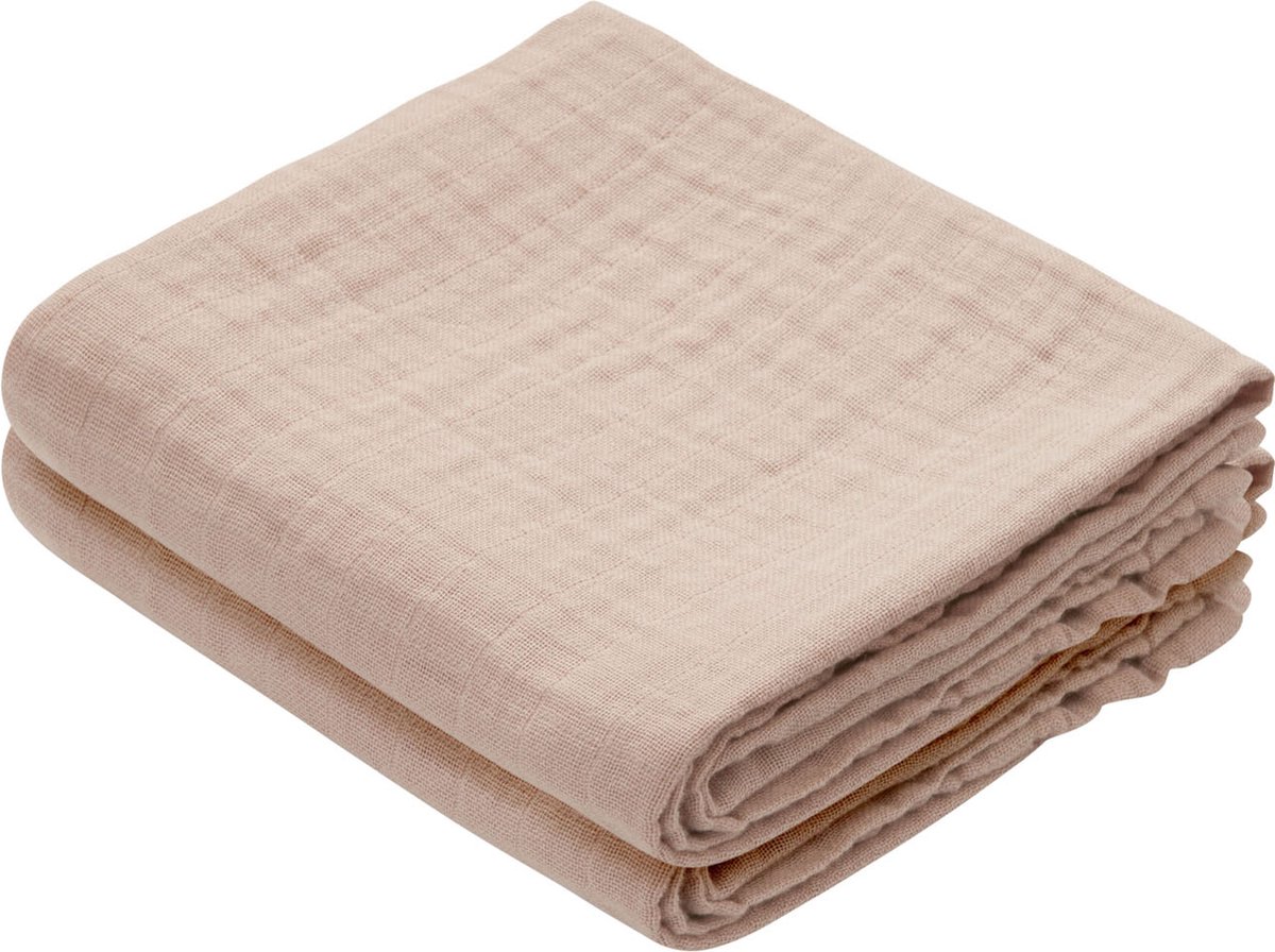 Goedkoopste Cam Cam Copenhagen - Hydrofiele doeken (70x70cm) 2 stuks - Hydrofiele doeken - Dusty Rose