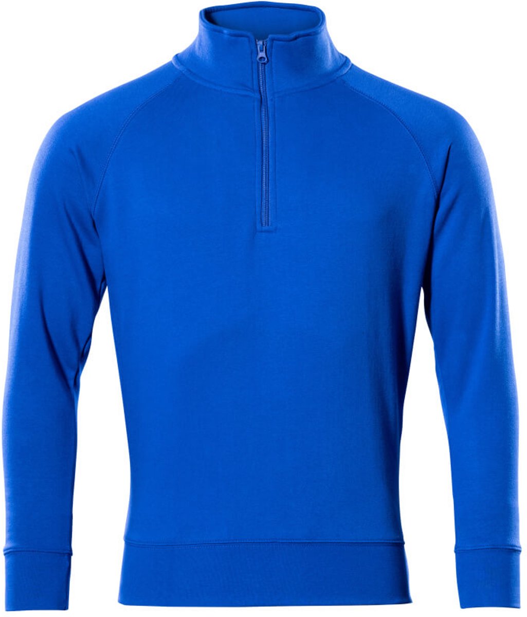 Mascot Crossover Sweatshirt met korte rits 50611-971 - Korenblauw - M