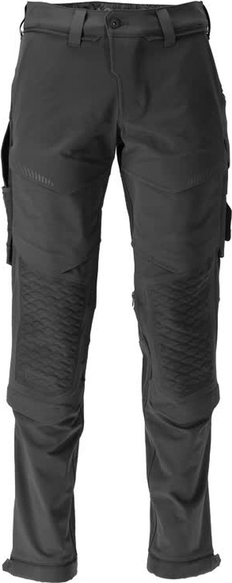 Mascot Customized Broek met kniezakken 22179-652 - Zwart - C62 - 82