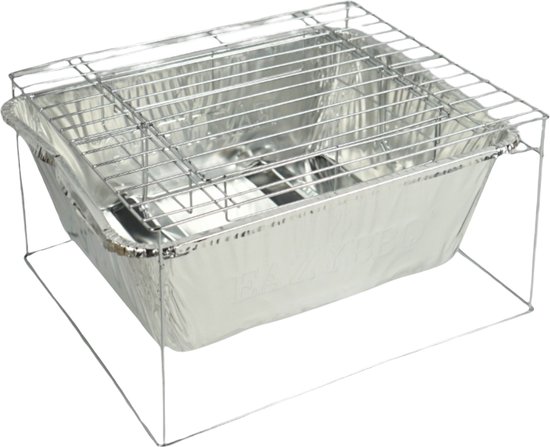 Eazy BBQ wegwerpbarbecue 30 cm — afbeelding 2