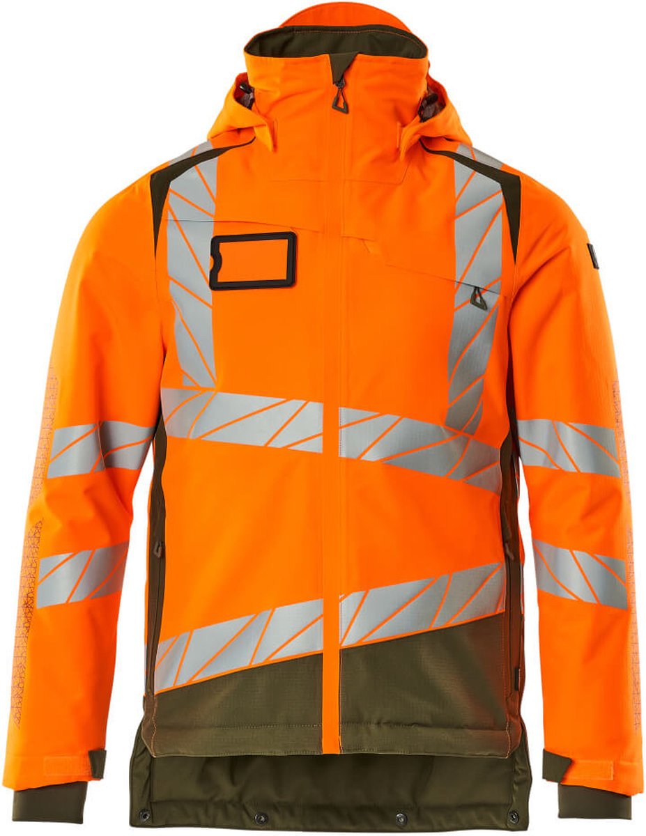 Mascot Accelerate Safe Winterjas 19335-231 hi-vis /mosgroen Oranje