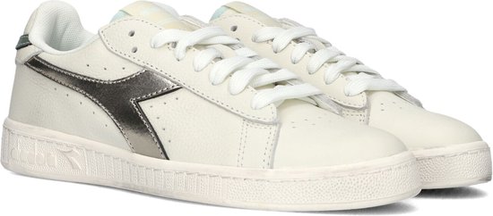 Baskets Diadora Game L Low Waxed Métal Wn - Baskets pour femmes en cuir - Femme - Wit - Taille 37