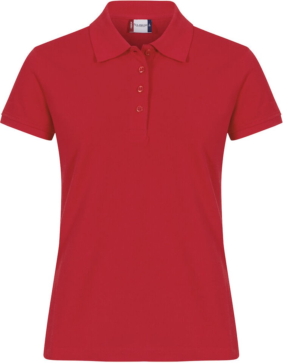 Clique Heavy Premium Polo Women 028261 - Rood - L