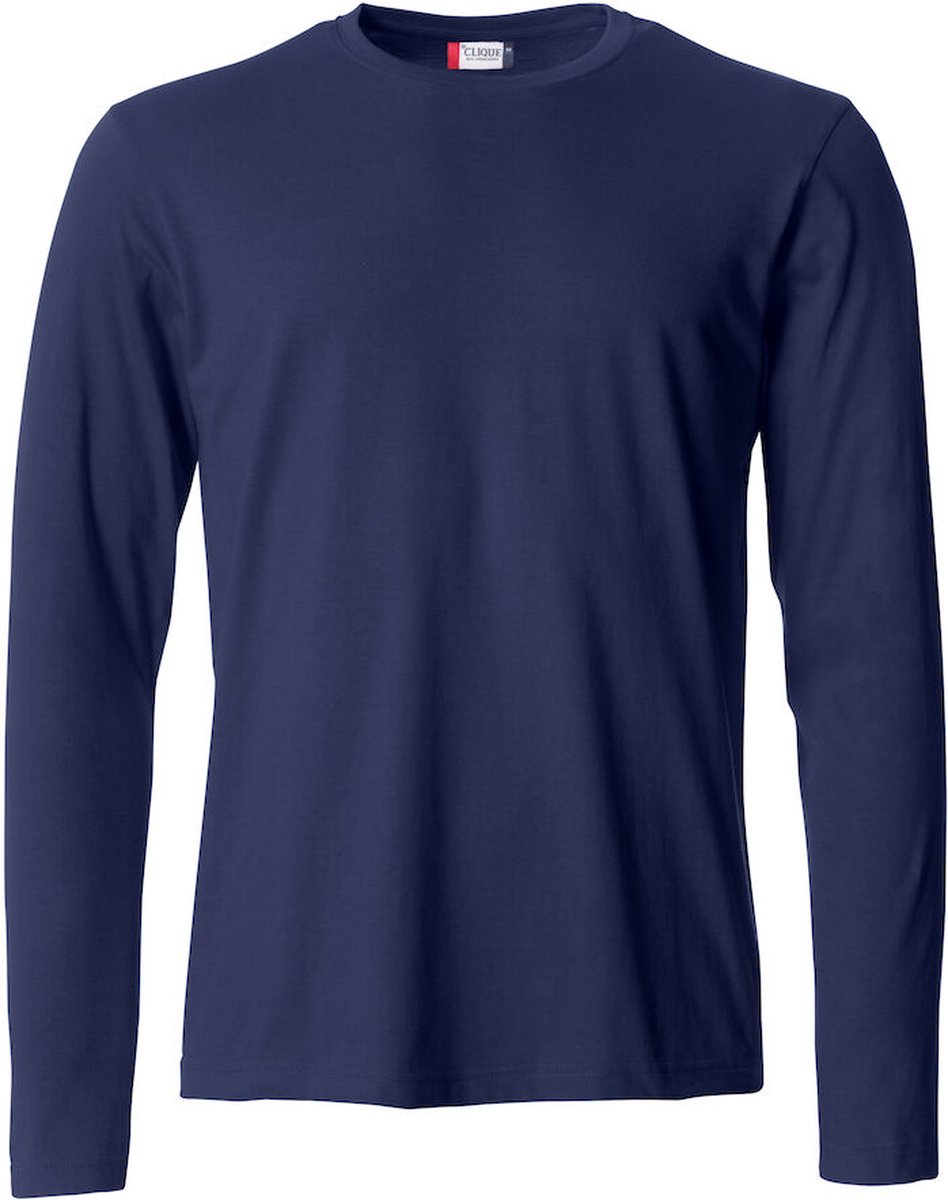 Clique Basic-T L/S 029033 - Dark Navy - L