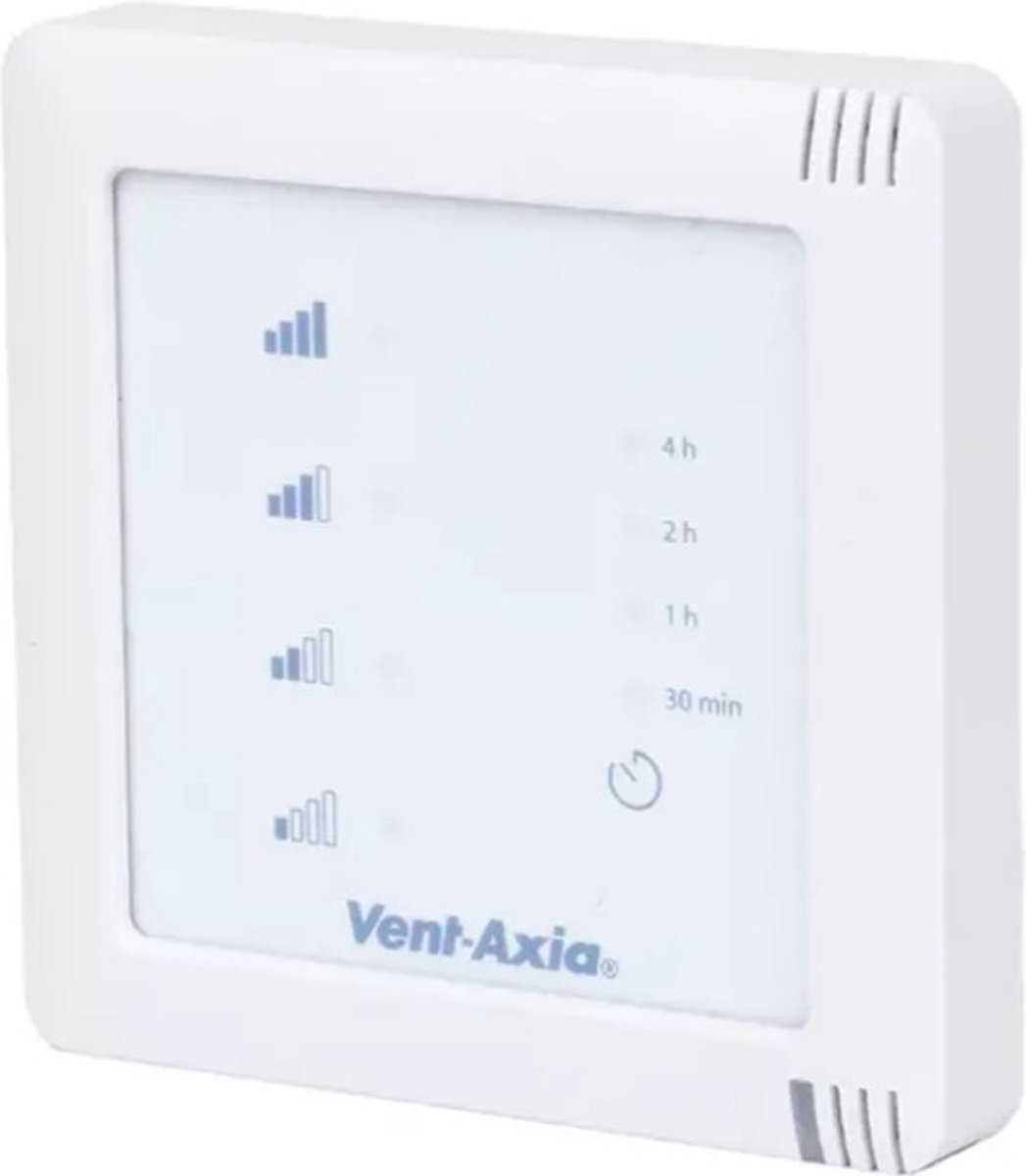 Vent-Axia Multihome draadloze 4-standenschakelaar met batterij - Wit - SSU-B