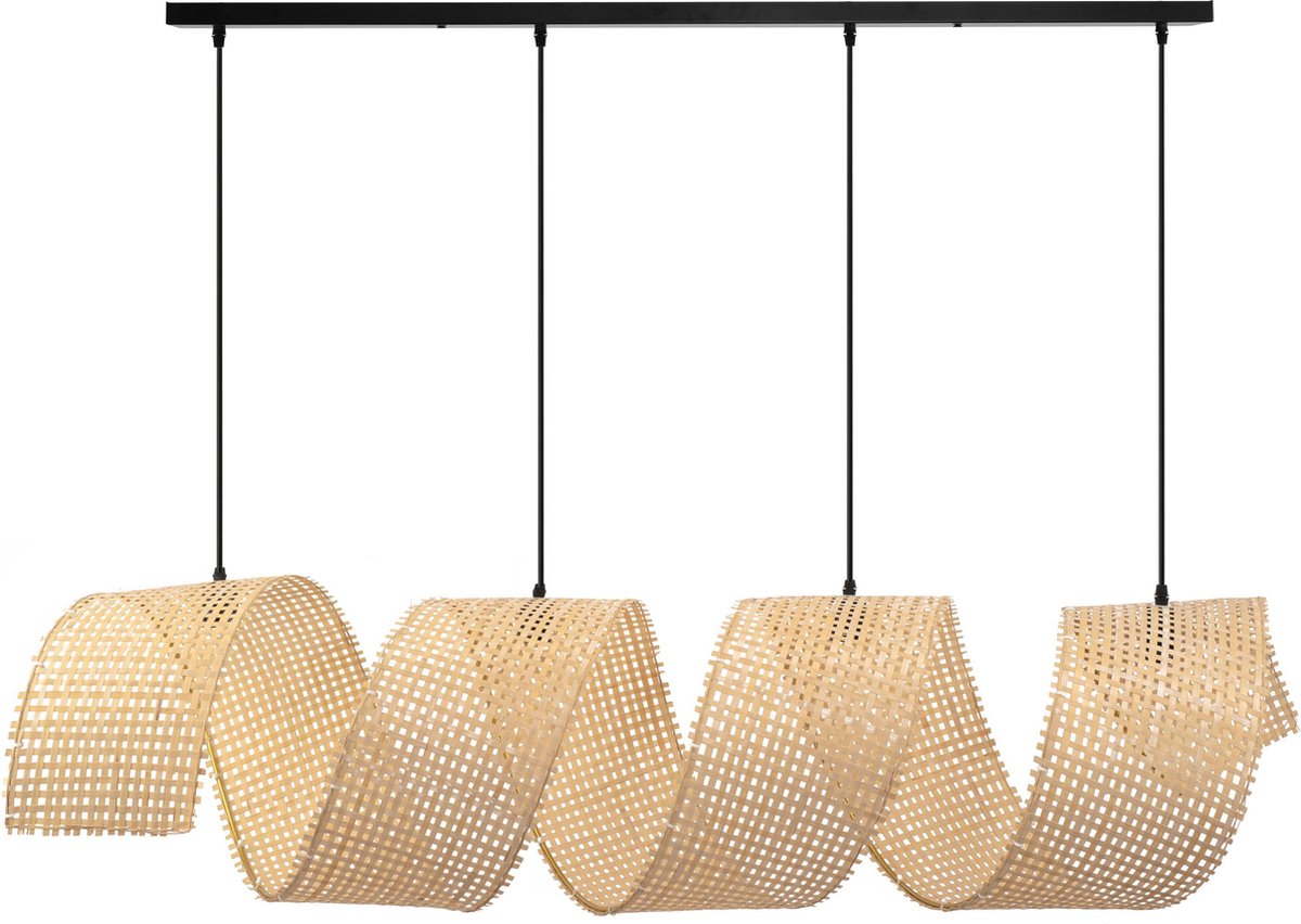 Toolight App1643-4Cp Spiral Hanglamp Beige 160X35X95Cm
