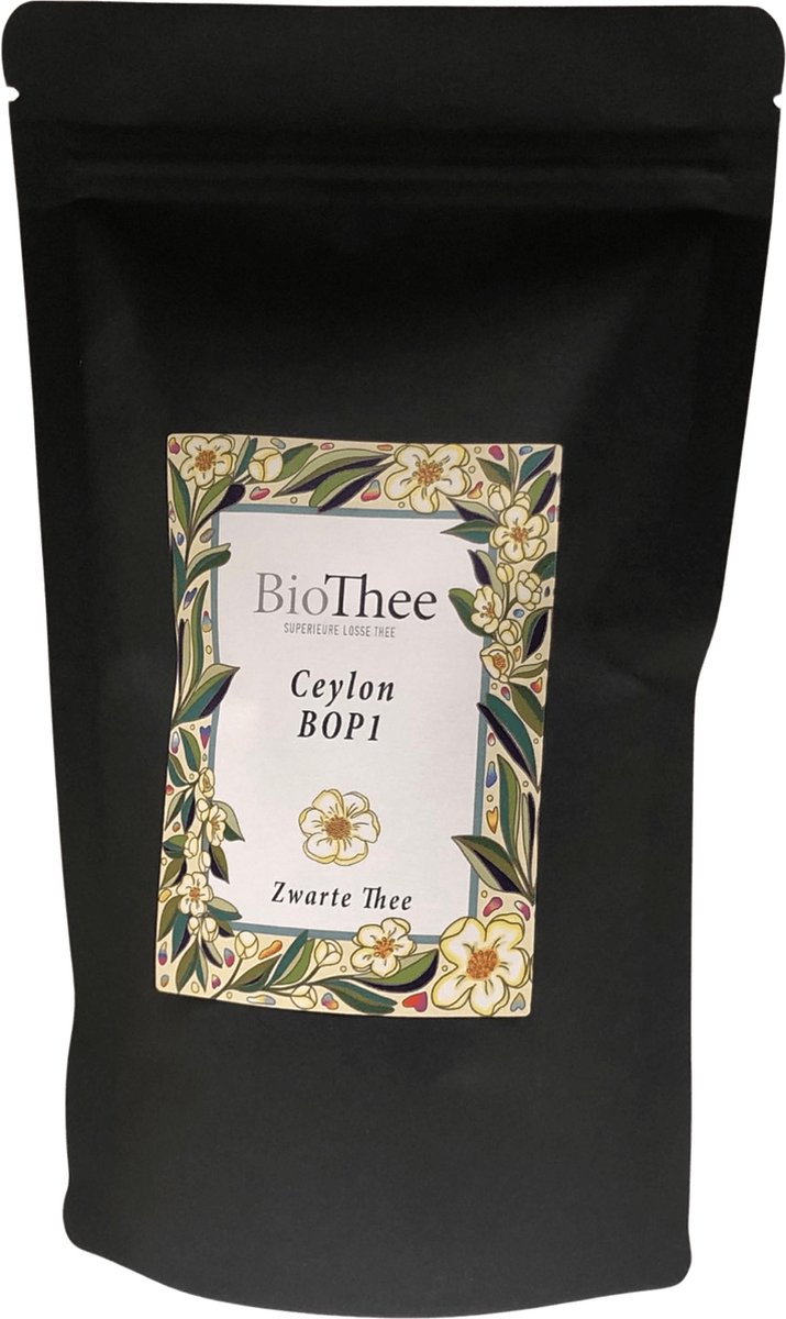 Ceylon BOP1 (Bio) 300 gr. Premium biologische losse zwarte thee.