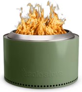 Bol.com Solo Stove Yukon-Vuurkorf 2.0 - Olijf Groen - Rookvrije Vuurplaats - Houtverbranding - Met Uitneembare Aslade 304 Roestv... aanbieding