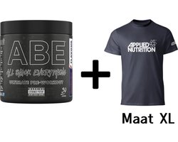 Applied Nutrition ABE Ultimate Pre-Workout - 315 g - Energy Smaak - 30 servings - Met Applied T-shirt