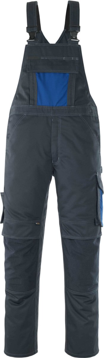 Mascot Unique Amerikaanse overall met kniezakken 12069-203 - donkermarine/korenblauw - C60 - 82