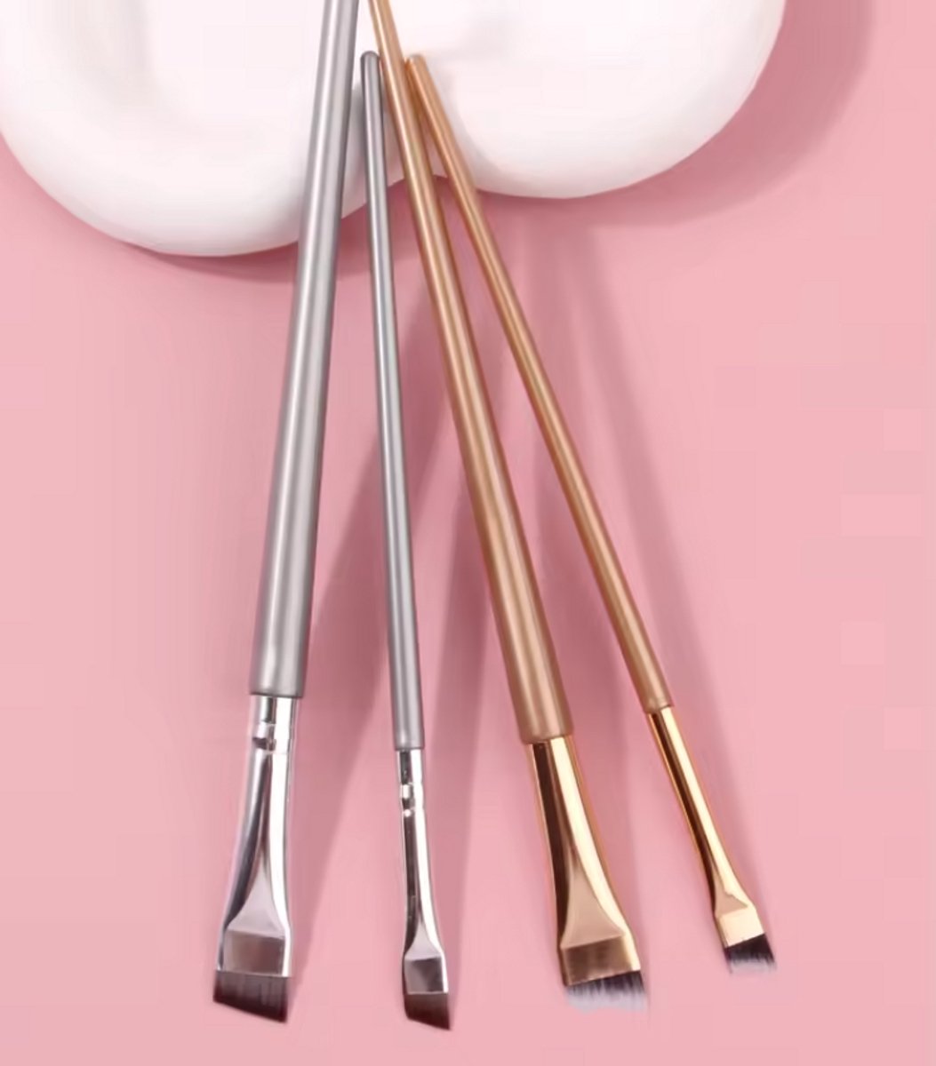 Oogschaduw Kwastjes - Eyeshadow Stick - Oogschaduw Stick - 4 Stuks - Oogschaduw Sponsjes - Oogschaduw Applicator