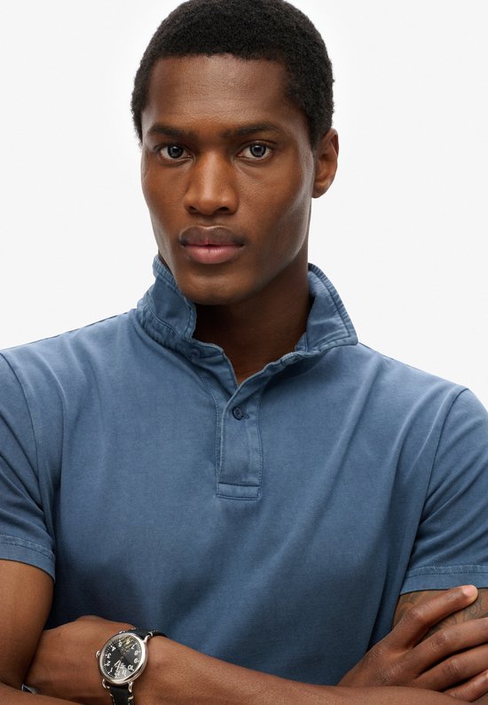 Superdry Essential Korte Mouw Poloshirt Blauw XL Man