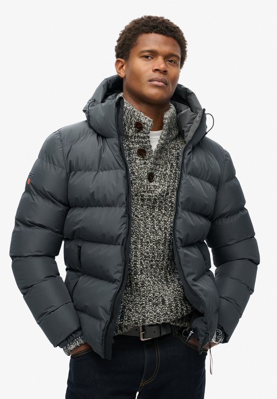 Veste Homme Superdry HOODED SPORTS PUFFER JACKET - Taille M
