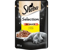Sheba Selectie Saus 24x85g - Kip