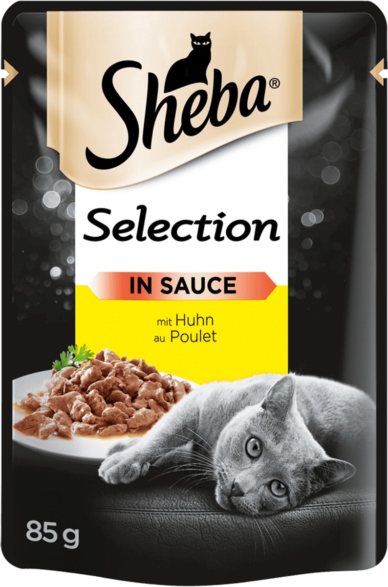 Sheba Sheba Selectie Saus 24x85g - Kip