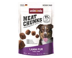 Animonda Dog - Snack Vleesbrokjes 6x80g verpakking van 8 - puur lam