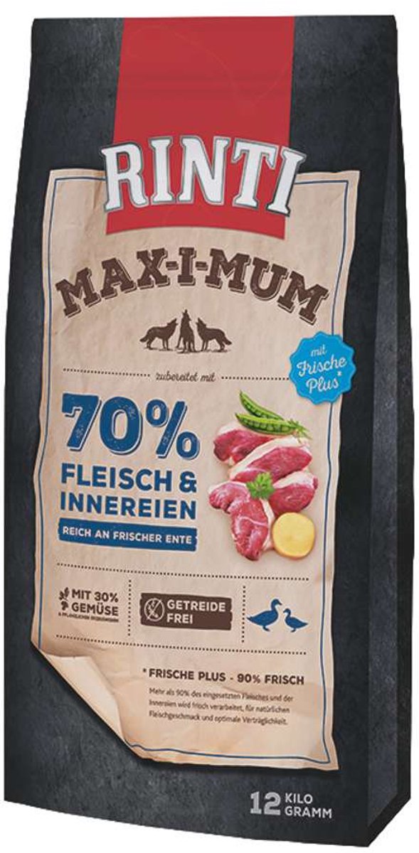 RINTI Rinti - Max-i-mum Eend - 12kg