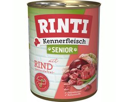 Rinti - Kennerfleisch Senior 12x800g - Rundvlees