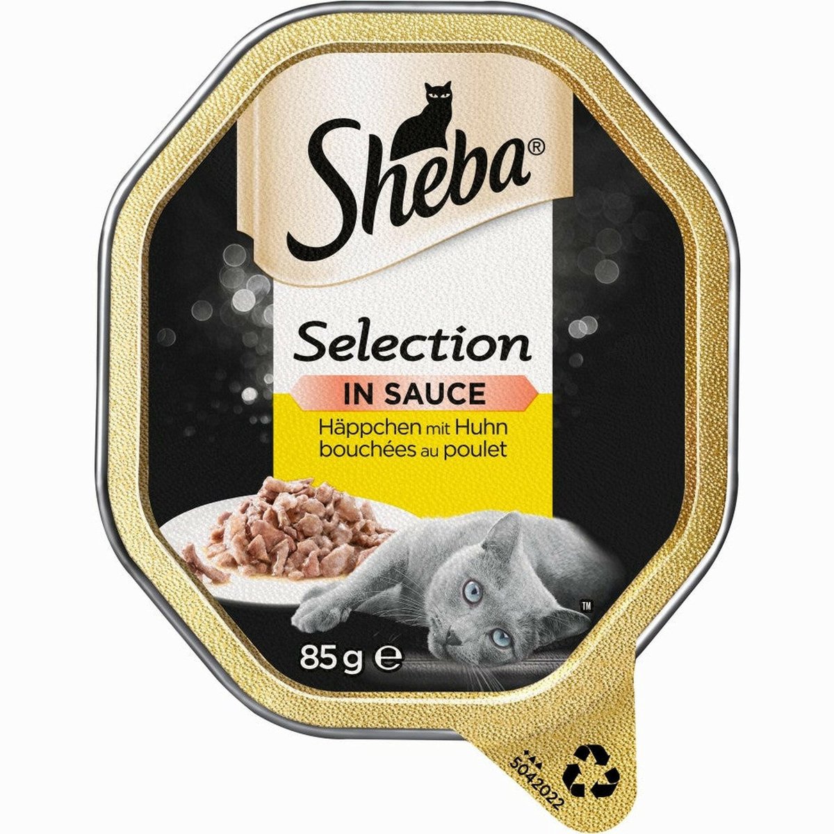 Sheba Sheba Bowl Selectie in Saus Morsels 22x85g - Kip