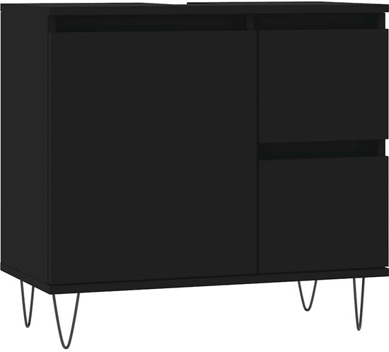 vidaXL Badkamerkast 33x33x120,5 cm bewerkt hout gerookt eikenkleurig, badkamer kast, kolomkast badkamer, hoge badkamerkast, badkamerkastje, kolomkast vidaXL Badkamerkast 33x33x120,5 cm bewerkt hout gerookt eikenkleurig, badkamer kast, kolomkast badkamer, hoge badkamerkast, badkamerkastje, kolomkast