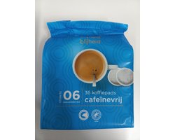 koffiepads decafe cafeinevrij gwoon - geschikt voor senseo® - pak 36 stuks