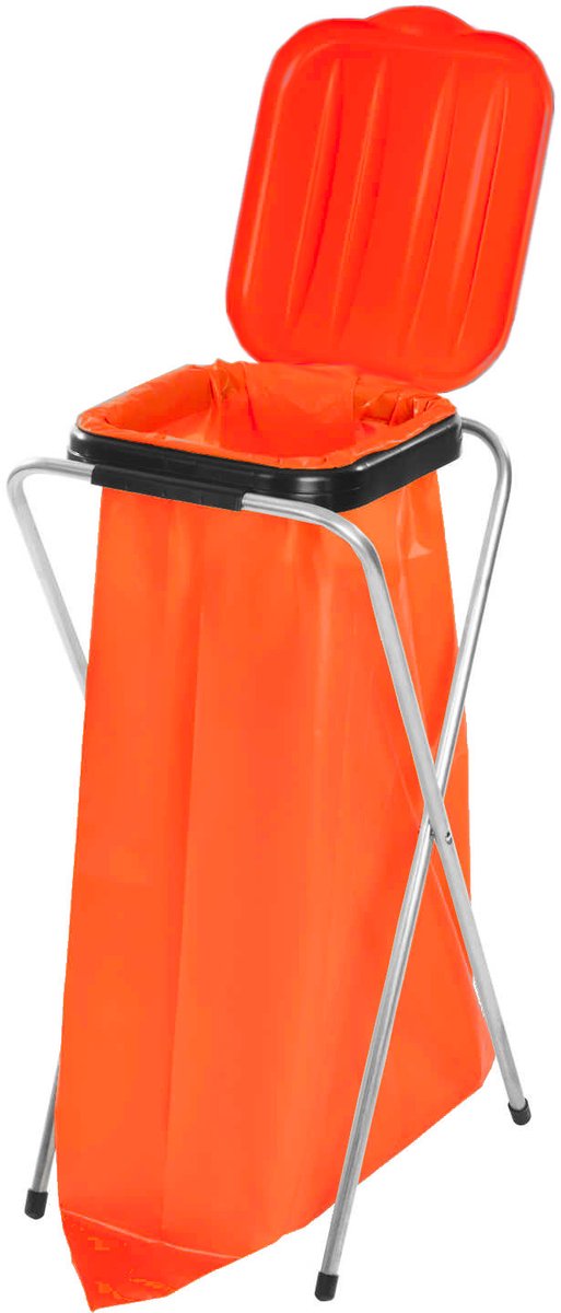 GSG24 Standaardserie - Medisch Afval Standaard - 120L - Rode Deksel - Binnengebruik