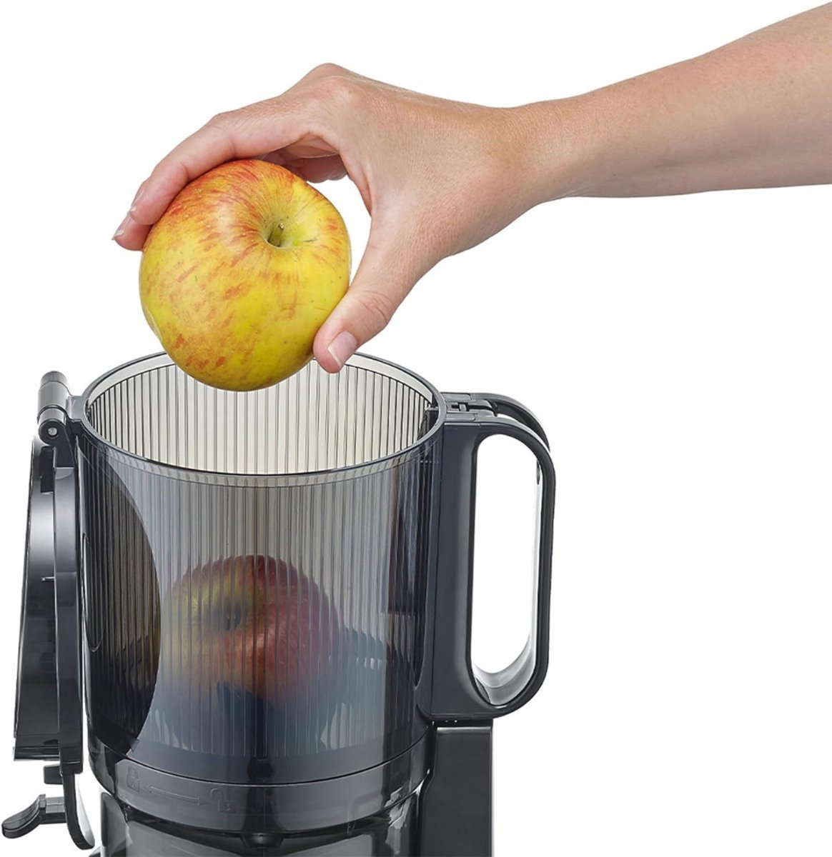 Slowjuicer - Juicer - Juice Maker - Groenten En Fruitpers - BPA Vrij - Sapcentrifuge - Vruchtvleescontainer - Met Pulpcontainer - Grote Vulopening - Langzaam Persen thumbnail 5