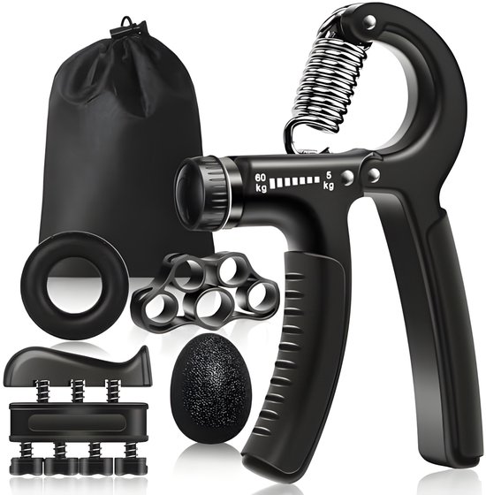 Powerball Metal Power Grippers Professional Grade - 8 weerstanden voor Grip, Pols & Arm Training (50lbs - 400lbs) (Paars (100lbs