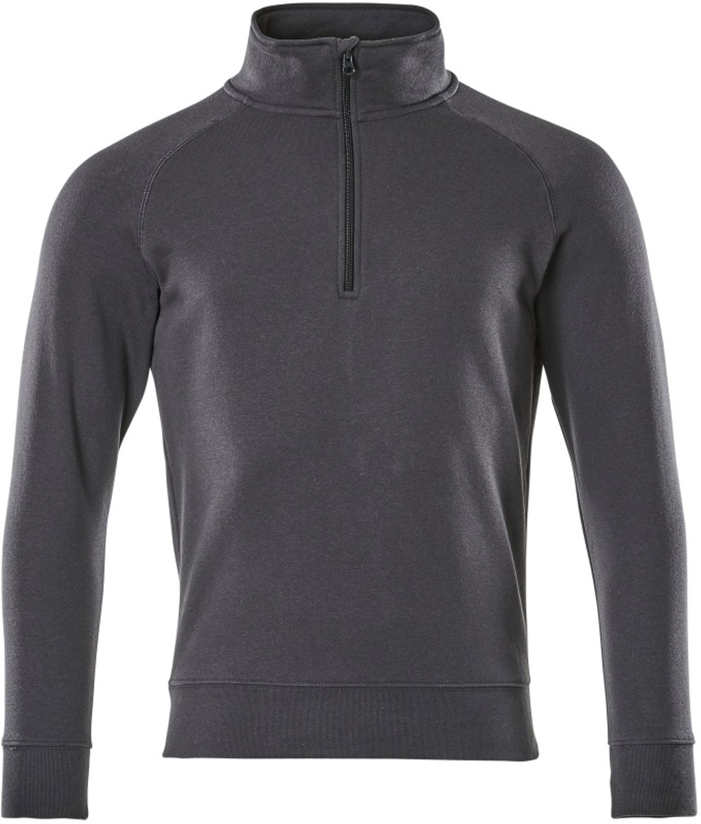 Mascot Crossover Sweatshirt met korte rits 50611-971 - donkermarine - 2XL