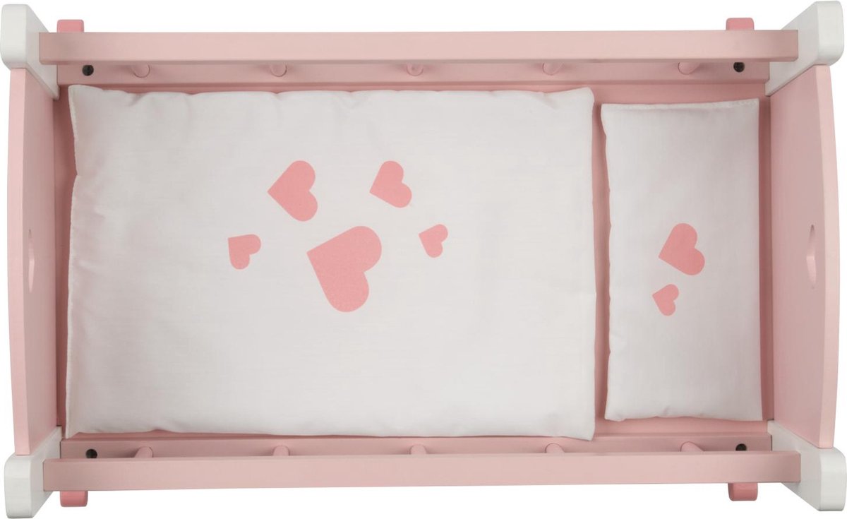 ColorBaby Poppenwieg, speelgoed, babywieg, aankleedkussen, poppen, poppenaccessoires, speelgoedwieg voor poppen, babybed, speelgoed voor kinderen van 3 jaar, aankleedkussen voor baby's ColorBaby Poppenwieg, speelgoed, babywieg, aankleedkussen, poppen, poppenaccessoires, speelgoedwieg voor poppen, babybed, speelgoed voor kinderen van 3 jaar, aankleedkussen voor baby's