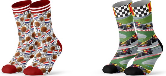 Sock My Feet – sokken heren – Max bitterballen