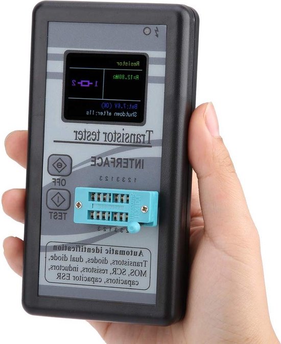 LCR-T4 Mega328 M328 multiméteres tranzisztor teszter ESR mérő dióda LCR-T4 Mega328 M328 multiméteres tranzisztor teszter ESR mérő dióda