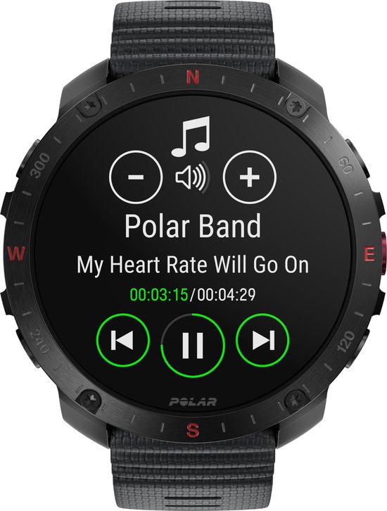 Polar Grit X 2 Pro Zwart