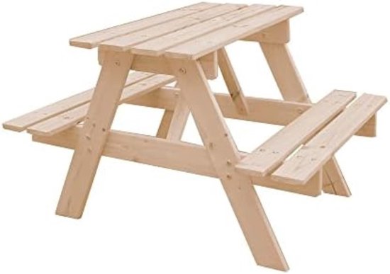 Eenvoudig te monteren kinderpicknicktafels - Welles Tuinhout Eenvoudig te monteren kinderpicknicktafels - Welles Tuinhout
