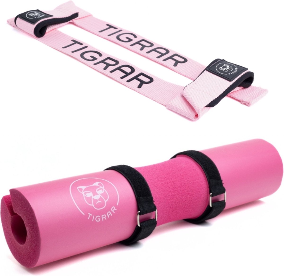 Tigrar Grip & Lift Kit - Lifting Straps - Barbell Pad - Bundel