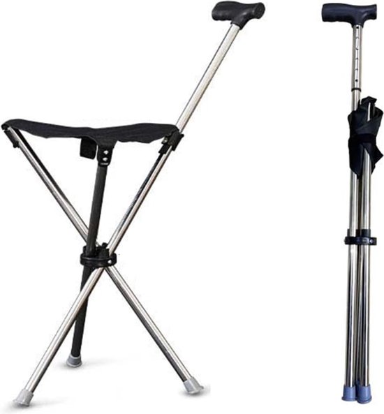 Wandelstok met Zitje