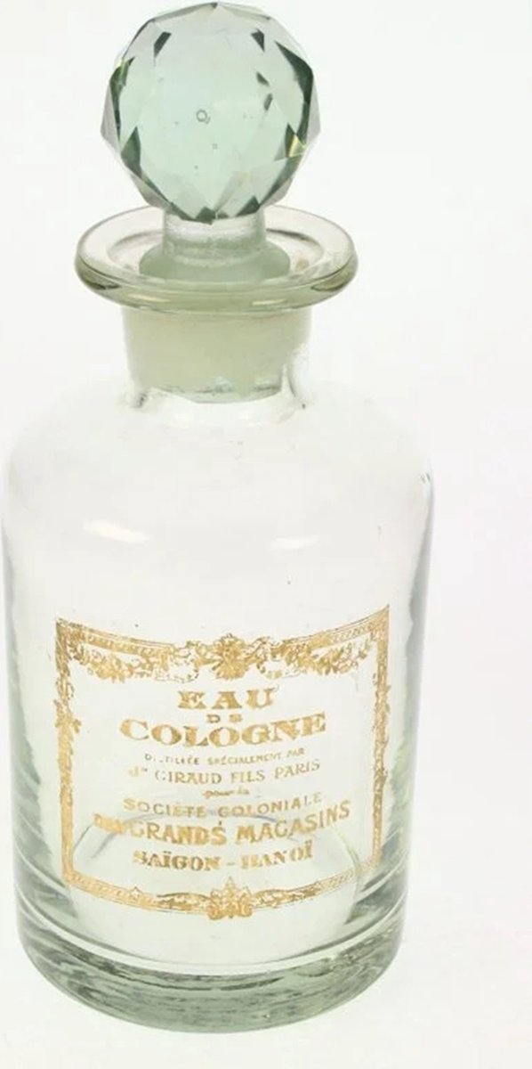 Karaf Eau de Cologne Ø8,5xH19,5cm