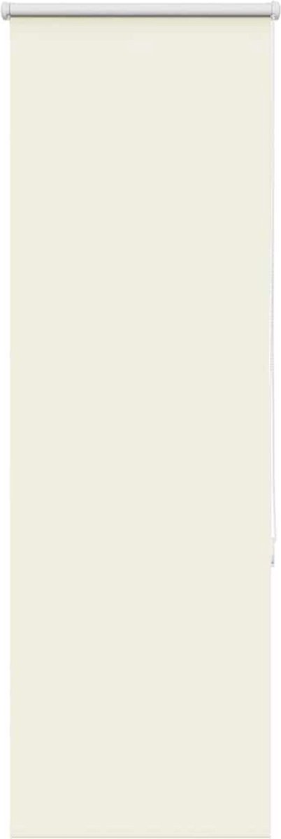 vidaXL Rolgordijn - verduisterend - 45x175 - cm - stofbreedte - Gebroken - wit gebroken wit