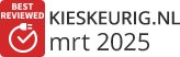 Dit product was ''Best Reviewed'' op Kieskeurig.nl in maart 2025