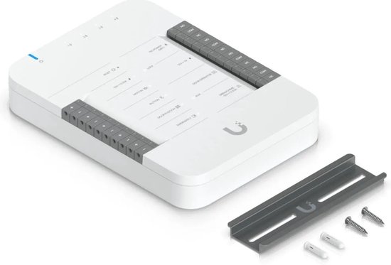 Ubiquiti UniFi Access Hub - Hub codekast - 1 deur - Ethernet - wit — afbeelding 2