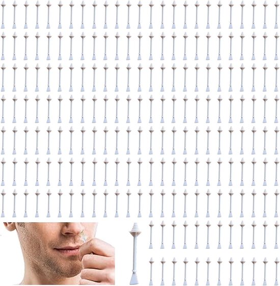 Bâton de cire pour le nez - 200 pièces - épilation du nez - nettoyage des narines