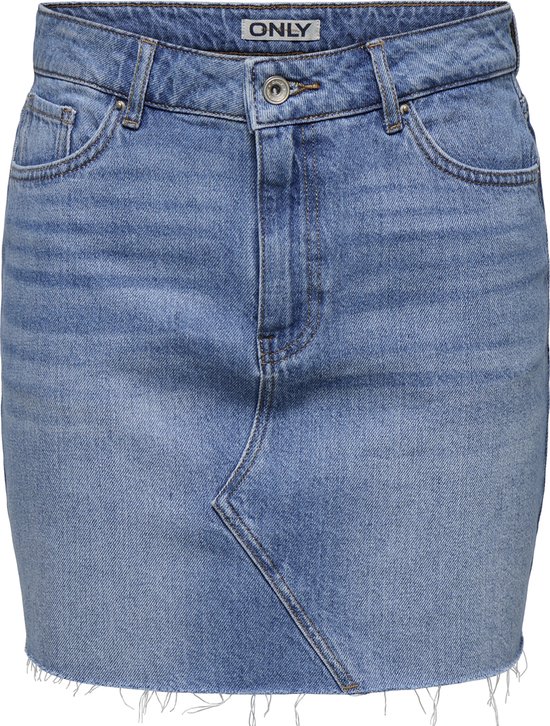 ONLY - ONLSKYLAR SHORT SKIRT RW AZ DNM - Dames - Rokken