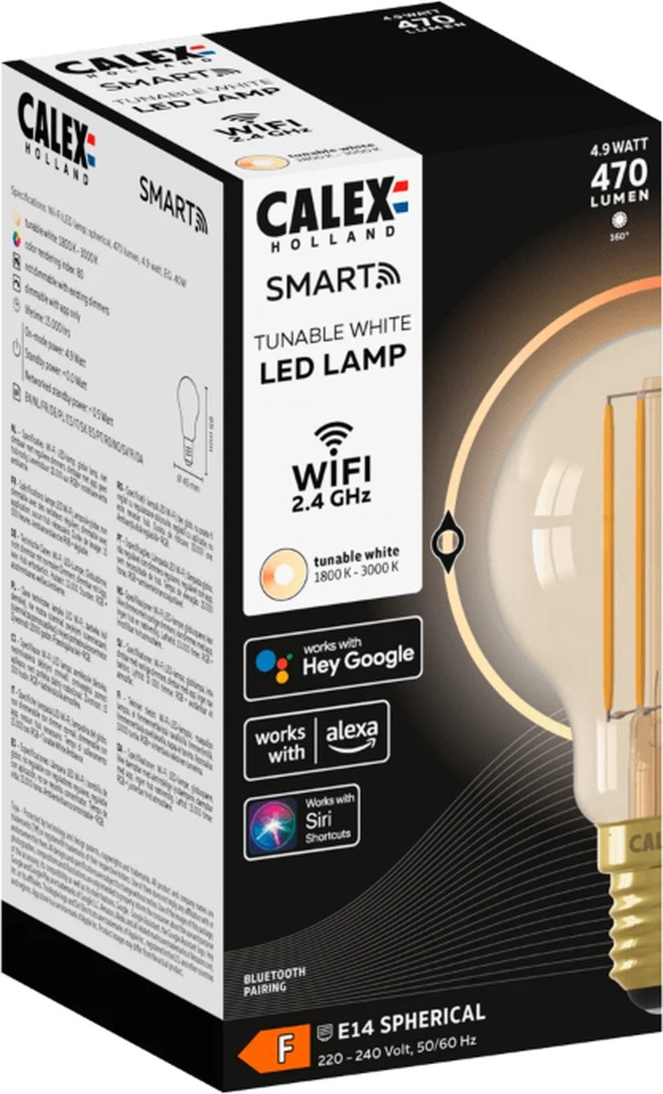 Calex Slimme Lamp - WiFi Filament thumbnail 6