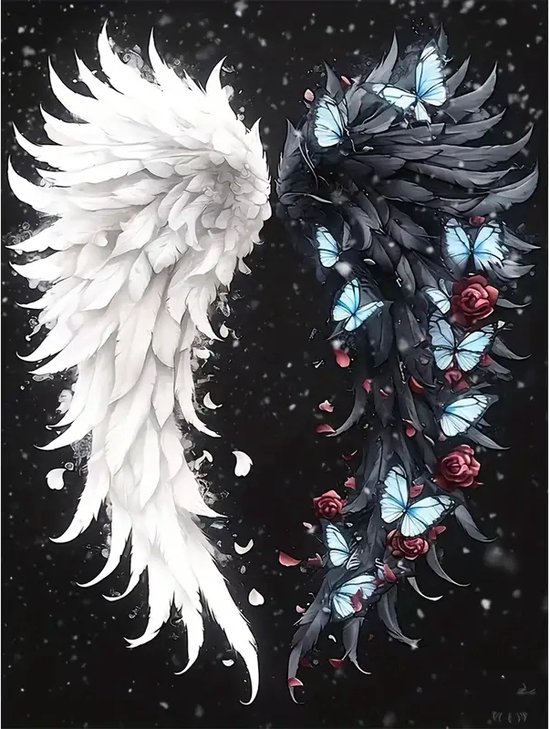 Peinture de diamants - Gandalf - Harry Potter - Sorcier - Complet - Pierres rondes - 30x40cm