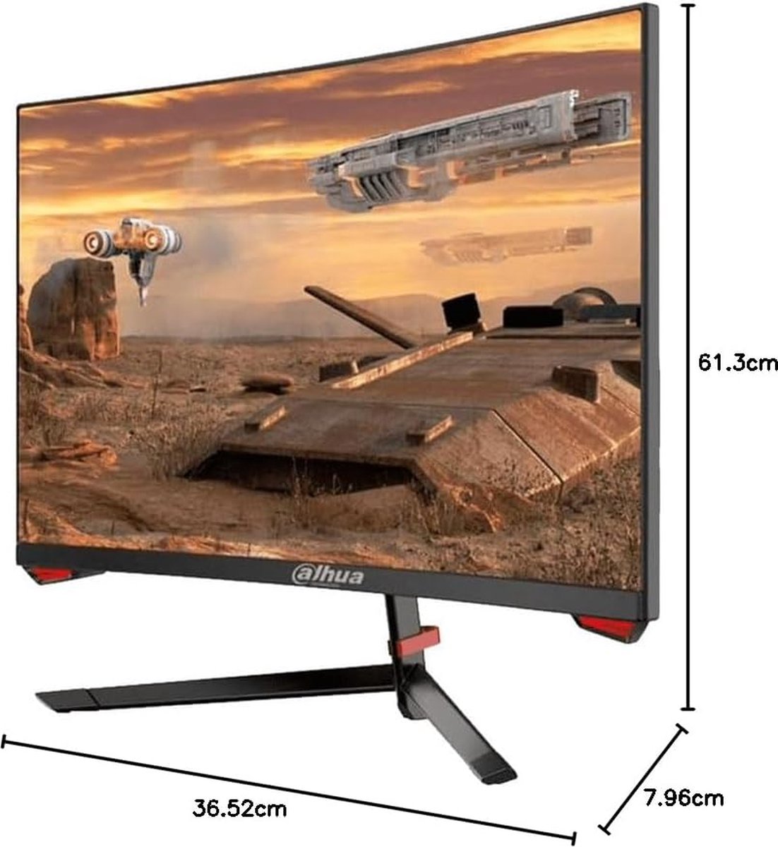 Dahua Curved 27 Inch Full HD Gaming Monitor 165Hz - afbeelding 3