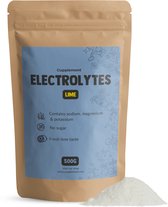 Cupplement Electrolytes Poeder 500 gram Limoen & Citroen Smaak - Elektrolyten - Geen Tabletten, Bruistabletten, Powerbar, Sportdrank - Electrolites - Electrolyte - Suikervrij / Zonder Suiker & Keto - Paard - Elektroliten
