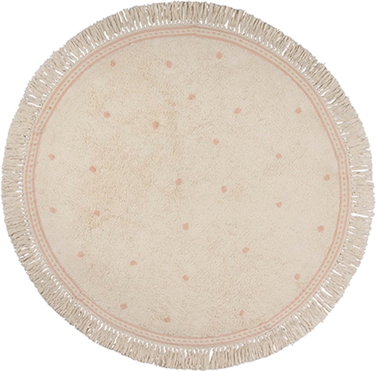 Tapis Petit vloerkleed Emma Dots (Ø130 cm)