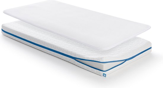 AeroSleep® Evolution 2-in-1 matraspakket: Babymatras + 3D matrasbeschermer - 150 x 70 cm