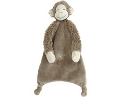 Happy Horse Aap Mickey Knuffeldoekje - Bruin - Baby cadeau