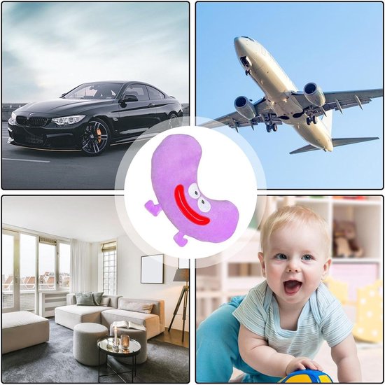 Gordelhoes Kind Roze - Gordelkussen - Gordel Beschermer - Autogordel beschermer - Slaapkussen Auto - Gordelhoes Auto - Nekkussen Kind - Gordelhoezen (Grijs